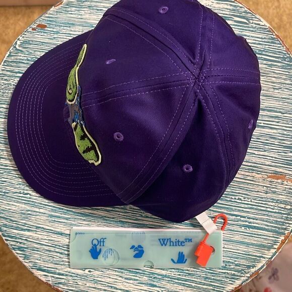 Off-White Varsity Baseball Cap/Hat - Picture 8 of 10